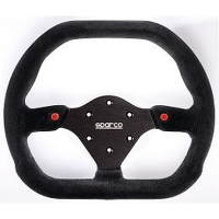 Sparco Steering Wheel, Competition, 310 x 260 in Black Suede. SP015P310F2SN