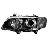 Hella BI-XENON Headlamp BMW X5 White Turn Signal 04-06, HL48543/4