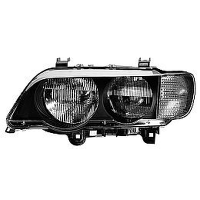 Hella Headlamp BMW X5, White Turn Signal, 2004-06, HL48623/4