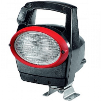 Hella Oval 100 Worklamp, Xenon With Handle & Switch