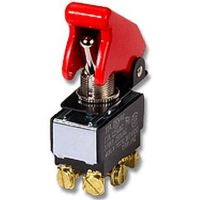 SMS Toggle Switch Guard, Aircraft Style, Red  WT44218