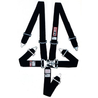 RJS 5 Point, 3" Standard Latch and Link Safety Harness; SFI 16.1