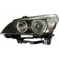 Hella Headlamp BI-Xenon BMW E60 04> w/o Cornering Lamp, HL69700