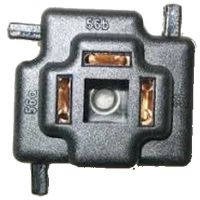 Hella H4 Female Socket with Spring Clamps 001909001, HL87274