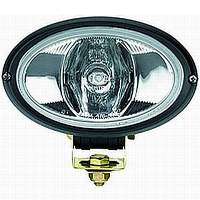 Hella Oval 100 Work Lamp, Single Reflector