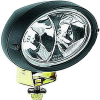 Hella Oval 100 Work Lamp Dual Reflector
