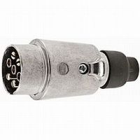 Hella Plug 7-Pole (ISO 1724) 73mm Dia, Metal Housing 001918002 HL91800