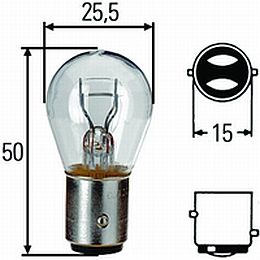 Hella 12v, Incandescent Bulb, 1157, 2057