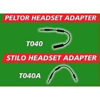 TerraTrip Adapter for Peltor, or Stelo Headset for use with Terratrip Club or Professional Amplifier