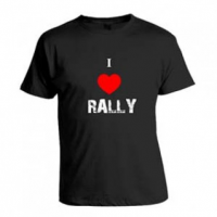 WCRE11299 Official WRC "I Love Rally" T-Shirt