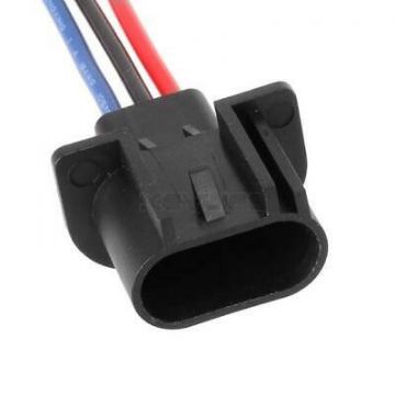 CMP H13 Male Connector with 3 Pigtail Leads