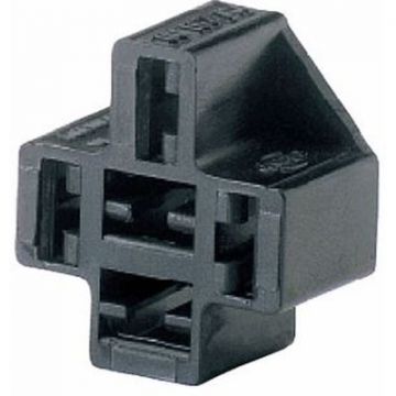 Hella HL87127 Mini Relay Base For Harness, 5-Pole, with Terminals