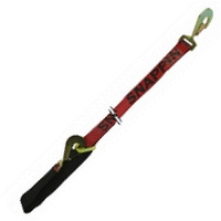 Snappin Turtle Snappin Turtle Heavy Duty Tie Back w/Axle Loop and Sleeve, with Twisted Snap Hooks 10
