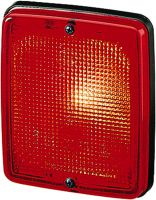 Hella Tail Lamp, Red Lens. Bulbs not included.   Replaces 65440M, HL81440M 003236147