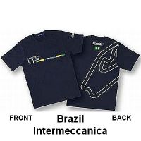 Sparco "WARM-UP" T-Shirt - Brazil, Interlago SP011901BRA