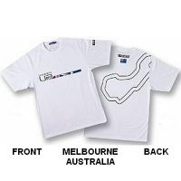 Sparco "WARM-UP" T-Shirt - Melbourne, Australia SP011901MEL