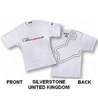 Sparco "WARM-UP" T-Shirt - Silverstone, Britain - SP011901SIL
