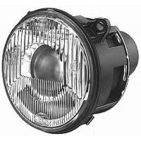 Hella headlamp, DE H1 120mm dipped-beam, without position light - 1BL 139 277-031, HL27703
