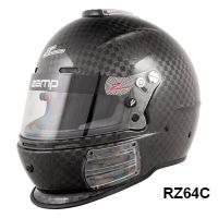 Zamp RZ-64C Carbon Mix, Large Weave,  Helmet. Snell SA2020