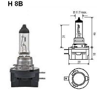 HELLA H8B O.E. Quality Halogen Bulbs