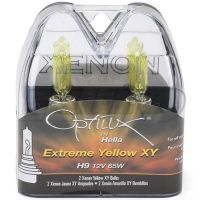 Optilux Extreme Yellow XY H9 Bulbs, pair H71071092 HL88409