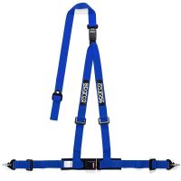Sparco 2" Harness, 3 Point, Double Release, Snap-in. SP04608DF