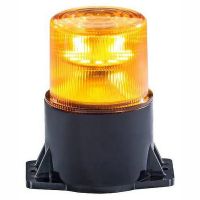 HELLA BEACON LED FL MINI, 10/80V, AMBER, BOLTED