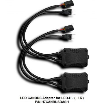 HELLA CANBUS ADAPTERS H7 LED SET OF 2