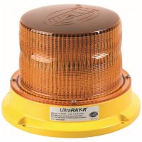 HELLA BEACON LED ULTRARAY MV AMBER FIXED BASE