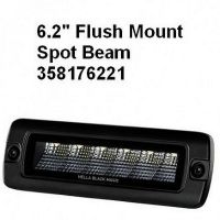 Hella Black Magic, 6 LED, Minibar Flush Mount Flood