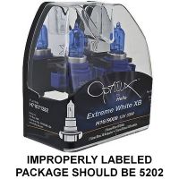 OPTILUX 5202 EXTREME WHITE XB Bulbs Twin Pack