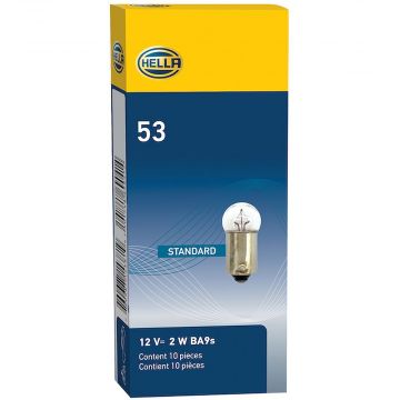 Hella BA 9s Base Miniature Incandesent Bulbs T4W