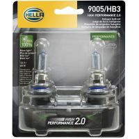 HELLA 9005/HB3 High Performance 2.0 Xenon Bulbs, Pair