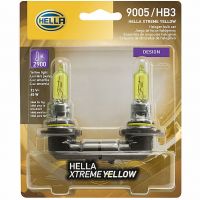 HELLA Xtreme Yellow 9005 Bulbs, pair