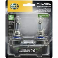 HELLA 9006/HB4 High Performance 2.0 Xenon Bulbs, Pair