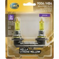 HELLA Xtreme Yellow 9006 Bulbs, pair