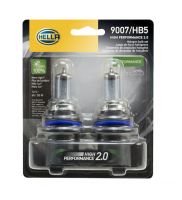 HELLA 9007/HB5 High Performance 2.0 Xenon Bulbs, Pair