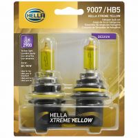 HELLA Xtreme Yellow 9007 Bulbs, pair