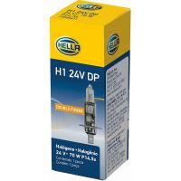 Hella DOUBLE POWER H1 24V Bulb, each