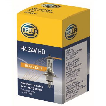 HELLA H4 24V 75/70W HEAVY DUTY BULB