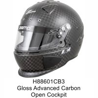 Zamp RZ-88 Carbon Super Helmet w/Anti-Fog Clear Shield, Snell SA2020/FIA 8860-2018