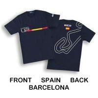 Sparco "WARM-UP" T-Shirt, Barcelona Spain - SP011901BAR