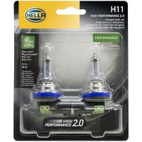 HELLA H11 High Performance 2.0 Xenon Bulbs, Pair