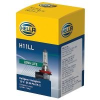 HELLA H11LL 12V 55W Long Life Bulb, Each