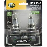 HELLA H13 / 9008 High Performance 2.0 Xenon Bulbs, Pair